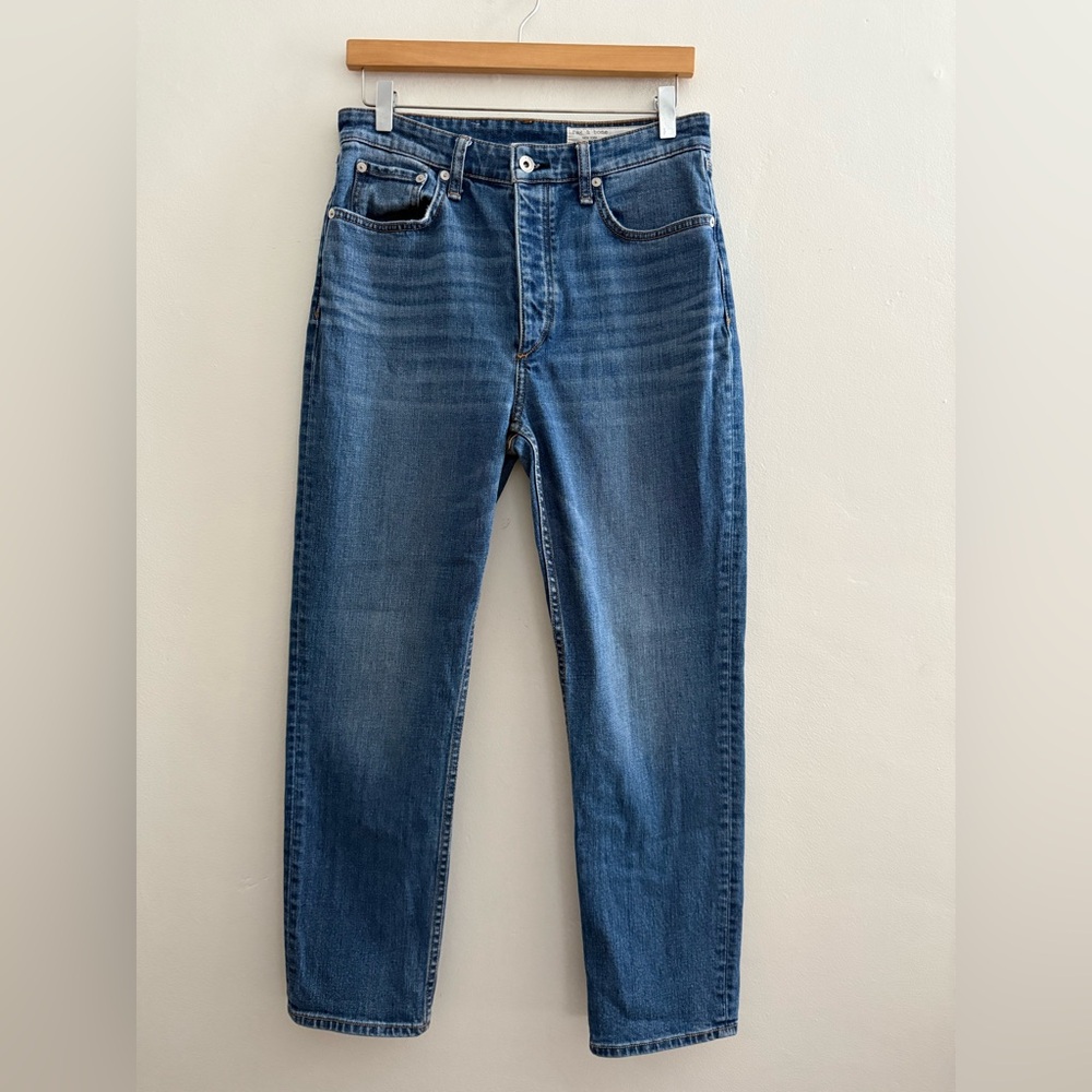 Rag & Bone Nina High Waist Ankle Cigarette Jeans, Size 29 - Picture 3 of 16